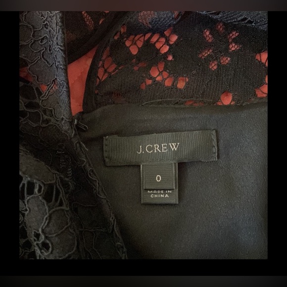 Bundle of two black long sleeve tops one BCBG one J.Crew size xsmall or 0 - Picture 12 of 12